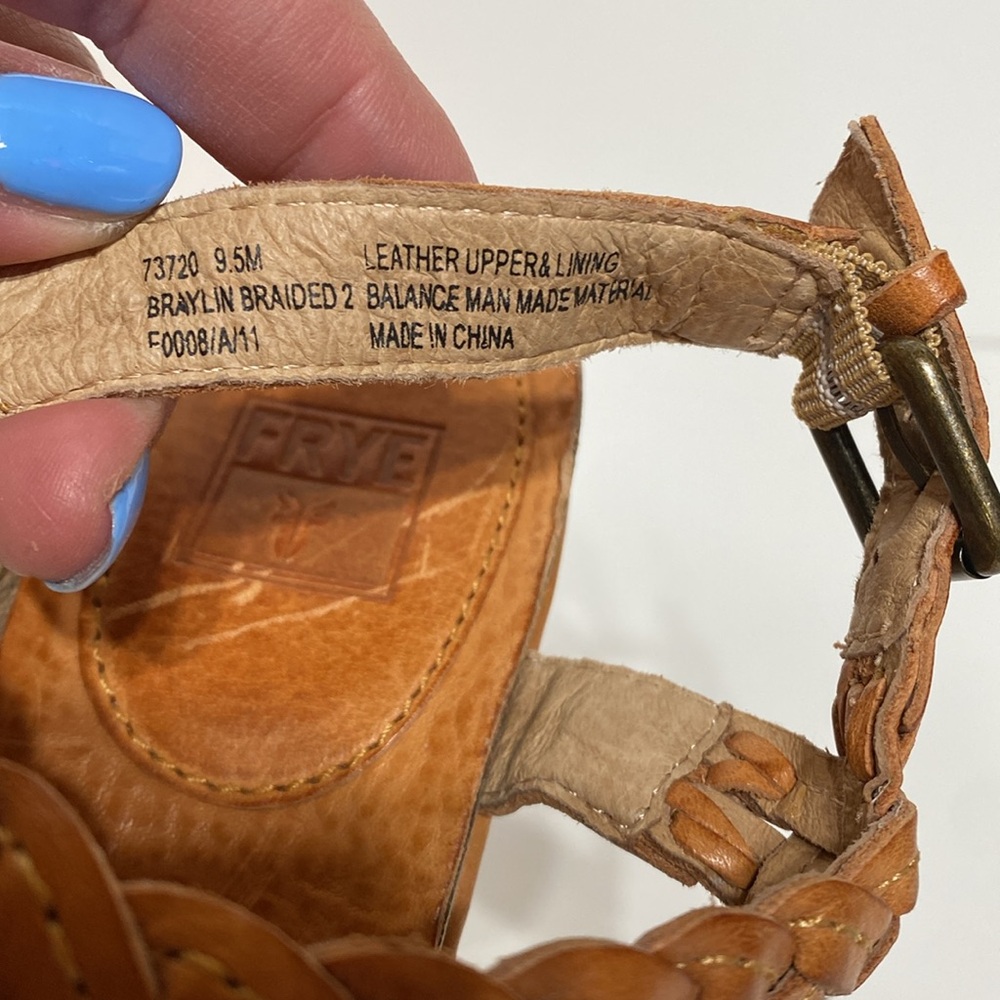 Frye Braylin Braided Cork Wedge - Picture 4 of 15